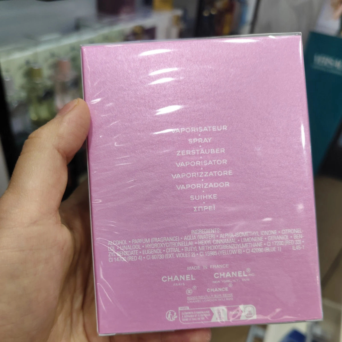 CHANEL CHANCE EAU TENDRE EDP 100 ml